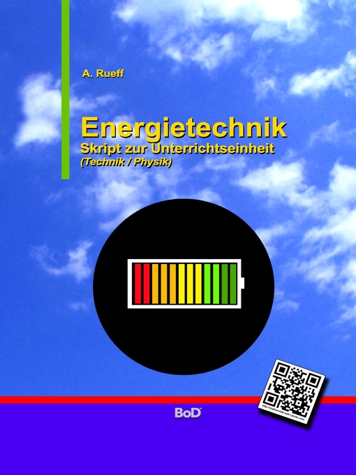 Title details for Energietechnik by Andreas Rueff - Available